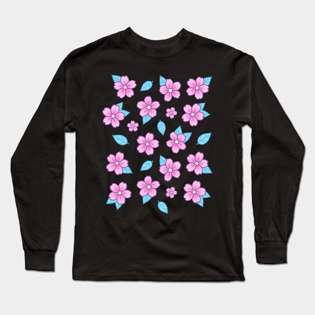 Sakura | Nikury Long Sleeve T-Shirt by Nikury